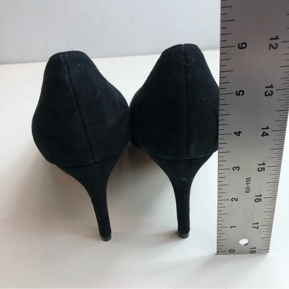 WITCHERY Black Suede Heels Size 41 - Picture 3 of 7